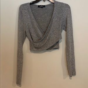 Heather Grey Two-Piece Sweater Dress